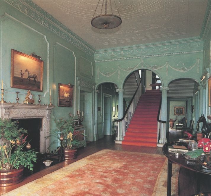 The hallway at Mount Juliet Estate