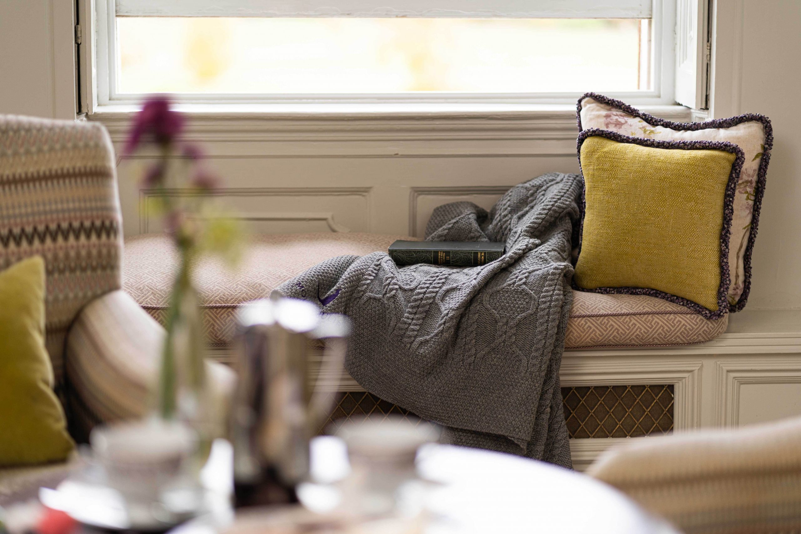 Window overlooking Mount Juliet Estate