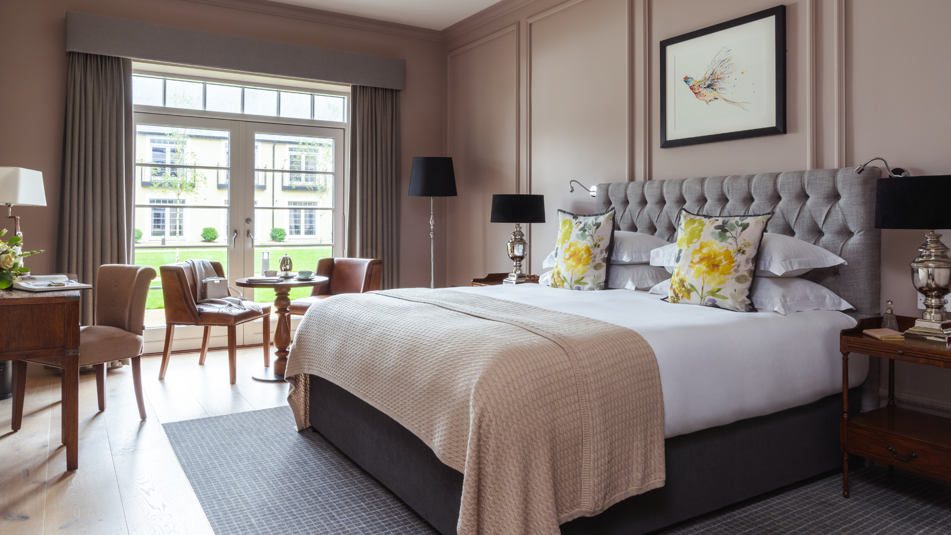 Bed and Breakfast -From €125 per person sharing