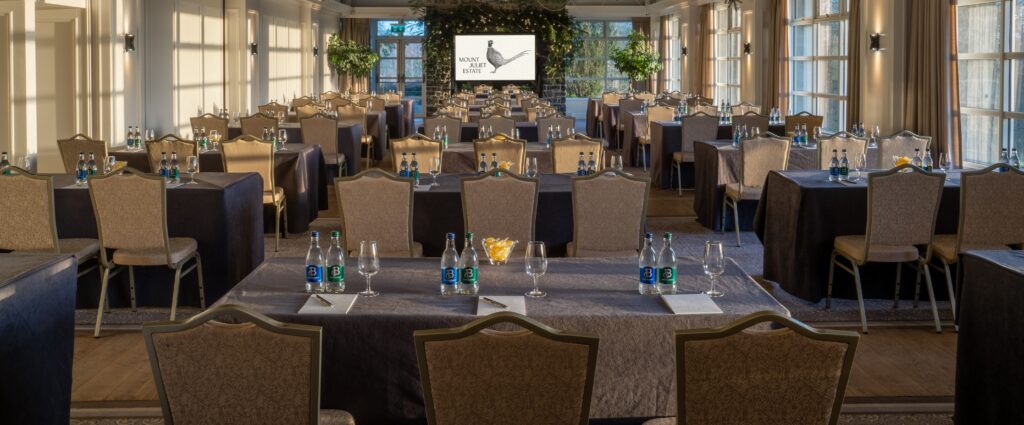 Image of a meeting room at Mount Juliet Estate.