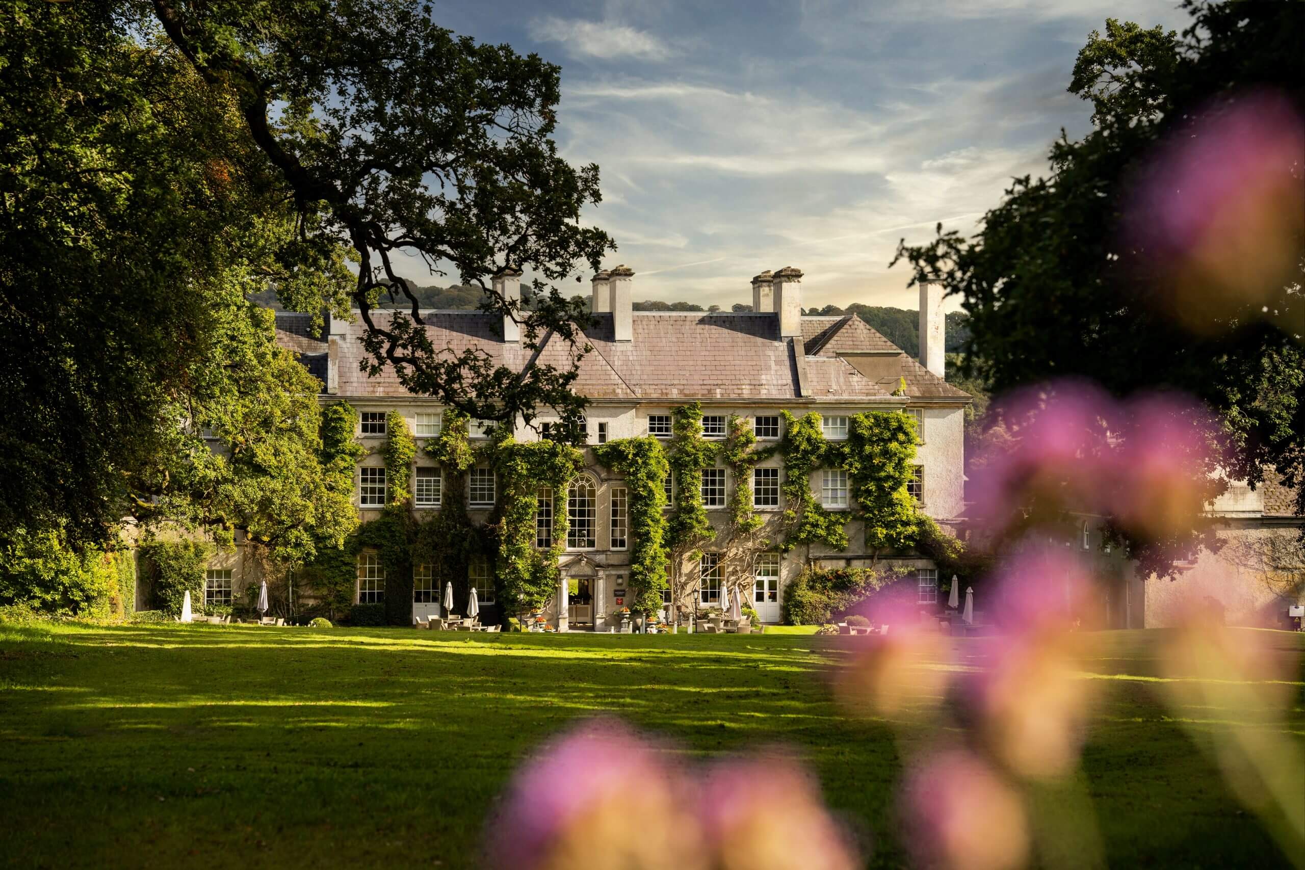 Manor House exterior in summer